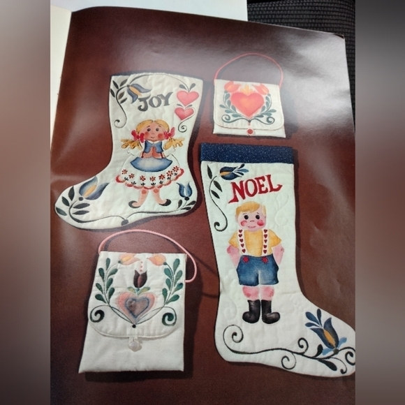 Country Calico: Folk Art Designs to Paint, Quilt, Applique Quilting Painting - Picture 5 of 5